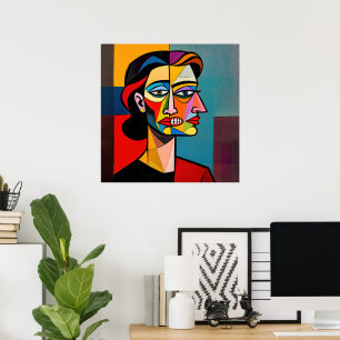 Affiche Le Masque et le Monstre - Portrait d'un Trompeur