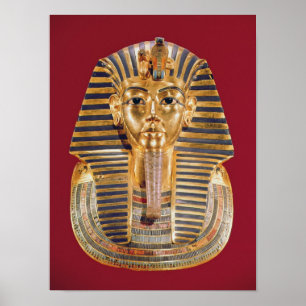 Affiche Le masque funéraire de Toutankhamon