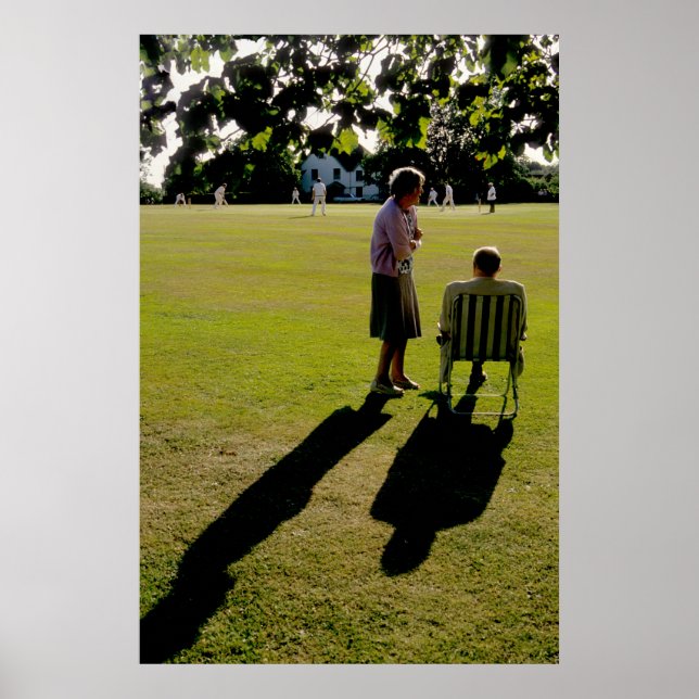 Affiche Le match de cricket (Devant)