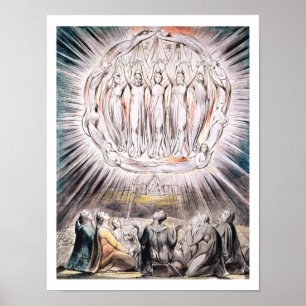 Affiche Le matin de la Nativité du Christ - William Blake