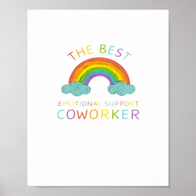 Affiche Le meilleur collaborateur d'aide émotionnelle (Devant)