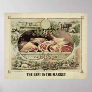 Affiche Le meilleur sur le marché [1872]