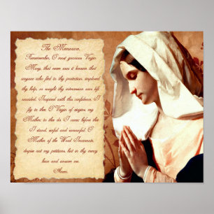 Affiche Le Memorare