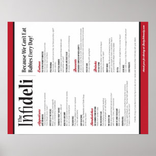 Affiche Le Menu de l'Infidèle