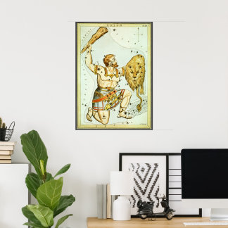 Affiche Le miroir de l'Ukraine, la carte céleste de l'astr