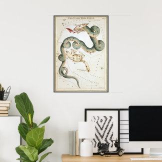 Affiche Le miroir de l'Ukraine, la carte céleste de l'astr