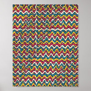Affiche Le modèle d'hallucinations