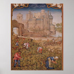 Affiche Le mois de septembre