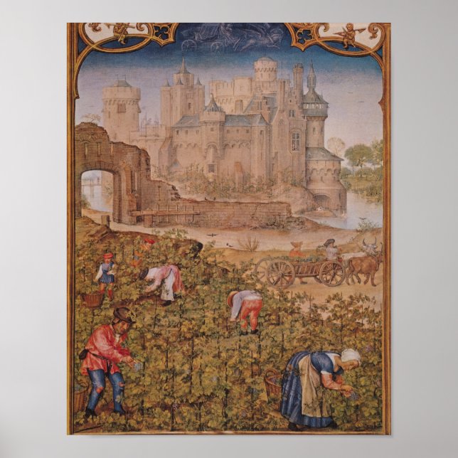 Affiche Le mois de septembre (Devant)