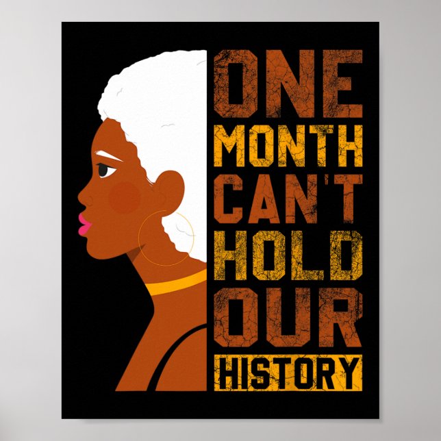Affiche Le mois ne peut pas retenir notre histoire Histoir (Devant)