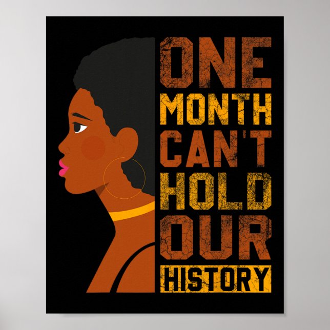 Affiche Le mois ne peut pas retenir notre histoire Histoir (Devant)