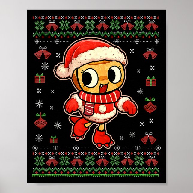 Affiche Le monde de Noël de Dandy Shelly pour hommes femme (Devant)