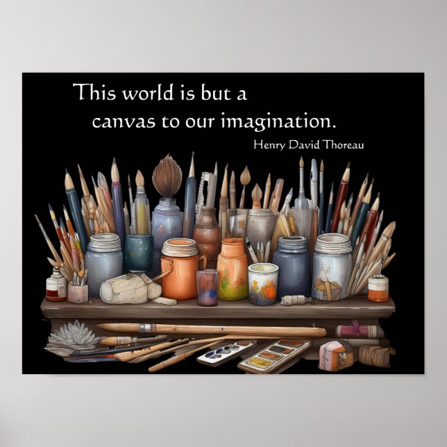 Affiche Le monde n'est qu'une toile (Devant)