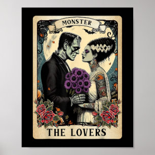 Affiche Le Monster Frankenstein Et Marier Les Amateurs Tar