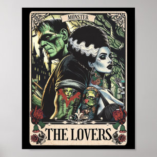 Affiche Le Monster Frankenstein Et Marier Les Amateurs Tar