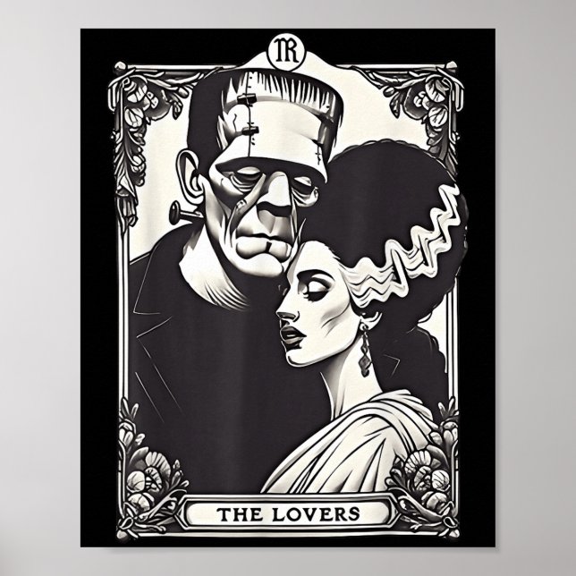 Affiche Le Monster Frankenstein Et Marier Les Amateurs Tar (Devant)