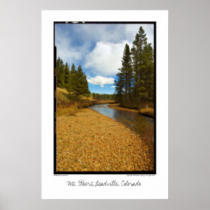 Affiche Le mont Elbert, Leadville, le Colorado