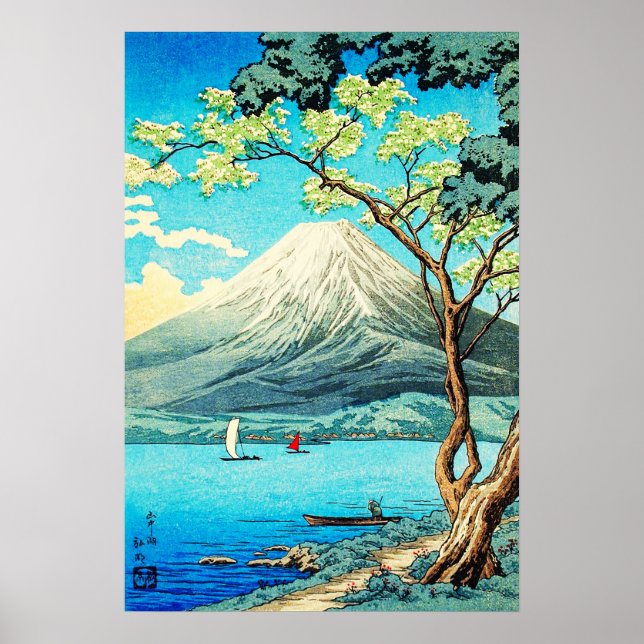 Affiche Le Mont Fuji (Devant)