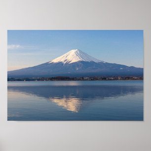 Affiche Le Mont Fuji au Japon