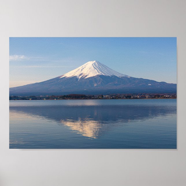 Affiche Le Mont Fuji au Japon (Devant)