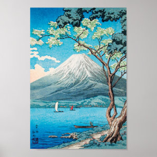 Affiche Le Mont Fuji du lac Yamanaka par Hiroaki Takahashi