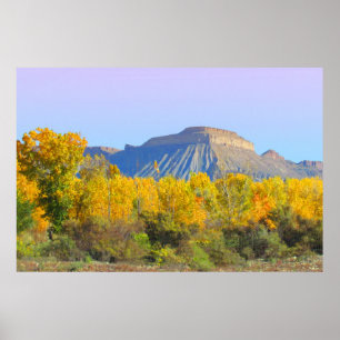 Affiche Le mont Garfield à l'automne