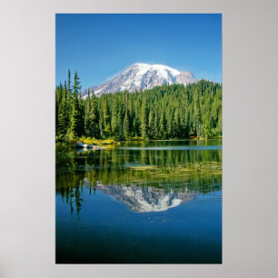 Affiche Le mont Rainier