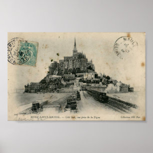 Affiche Le Mont-Saint-Michel – 1905