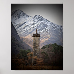 Affiche Le monument de Glenfinnan