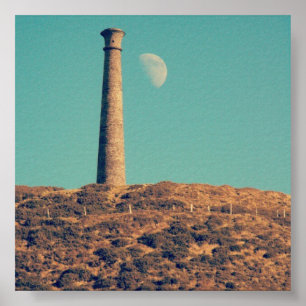 Affiche Le monument de Wellington à Aberystwyth