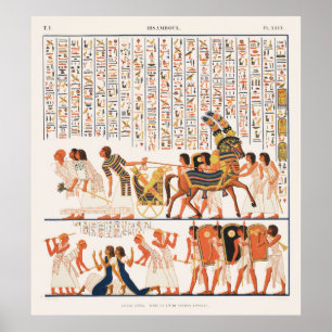 Affiche Le monument d'Egypte