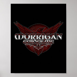 Affiche Le Morrigan, Déesse Celtique De La Guerre, Pagan,