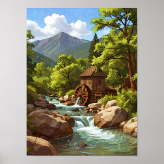 Affiche Le Moulin
