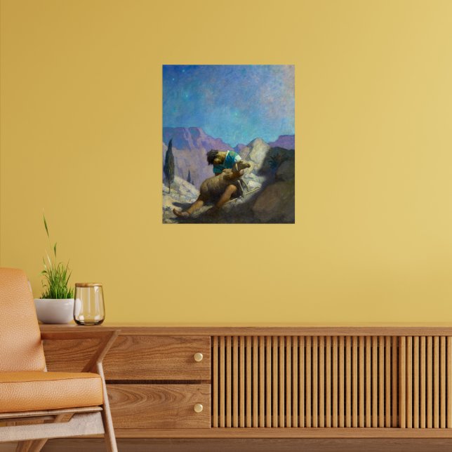 Affiche Le mouton perdu par Newell Convers Wyeth (Salon 2)