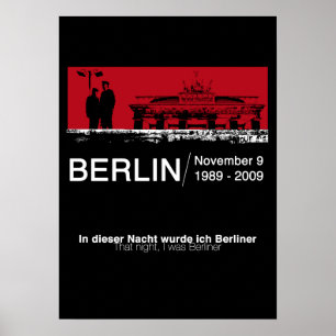 AFFICHE LE MUR BERLIN