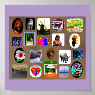 Affiche Le MUSÉE Zazzle Gibney MY ART Poster1