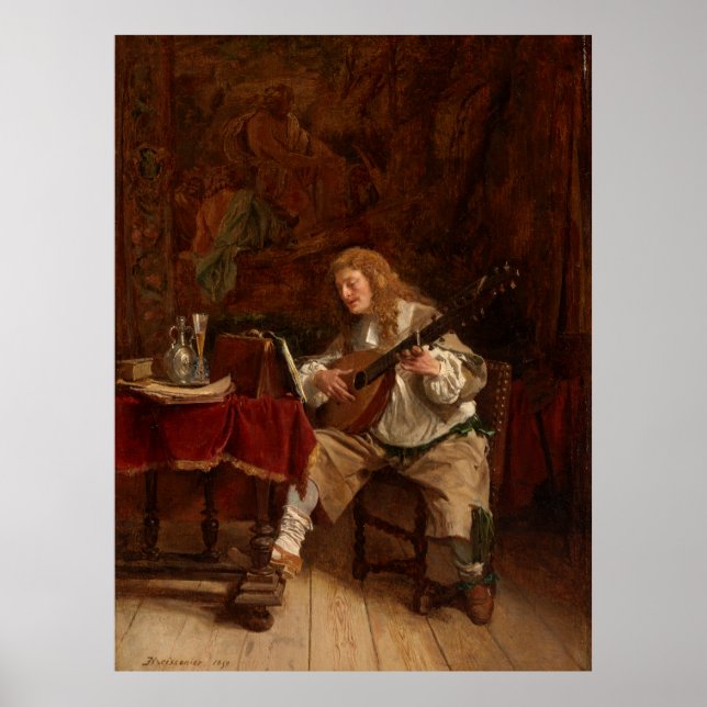 Affiche Le musicien (Devant)