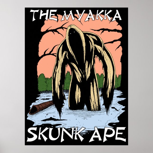 Affiche Le Myakka Skunk Ape (Devant)