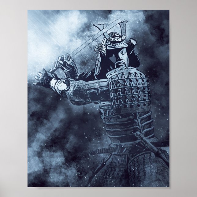 Affiche Le mythique guerrier RONIN de la SAMURAI (Devant)