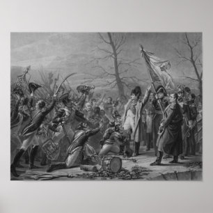 Affiche Le napoléon retourne de l'Île d'Elbe