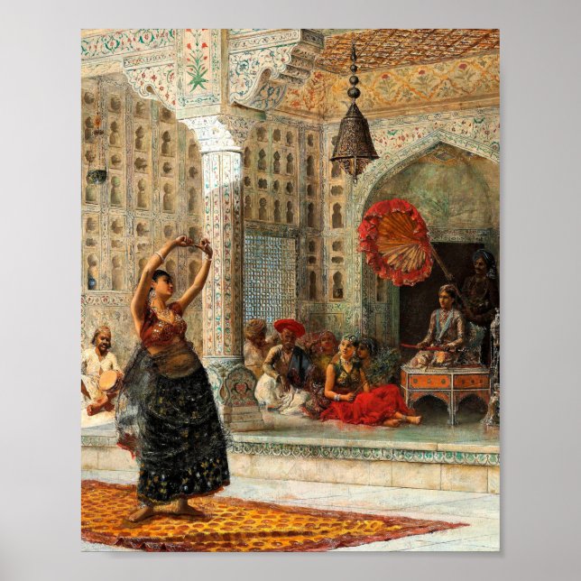 Affiche Le Nautch Par Edwin Lord Weeks (Devant)