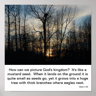 Affiche Le nid du Royaume de Dieu