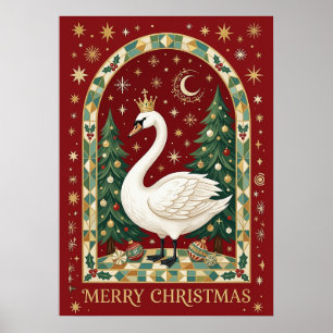 Affiche Le Noël du Cygne Souverain