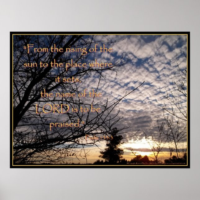 Affiche Le Nom Du Seigneur (Devant)