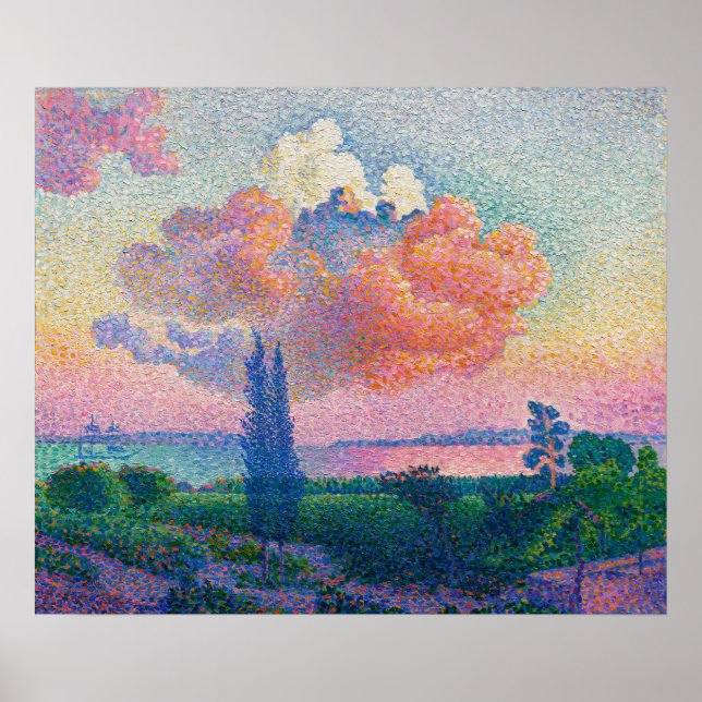 Affiche Le Nuage Rose (1896) (Devant)