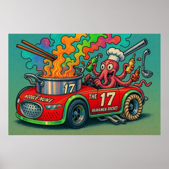 Affiche Le Nuke De Nouilles (La Rocket De Ramen) (Devant)