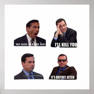 Affiche Le pack Office Micheal Scott Funny Memes