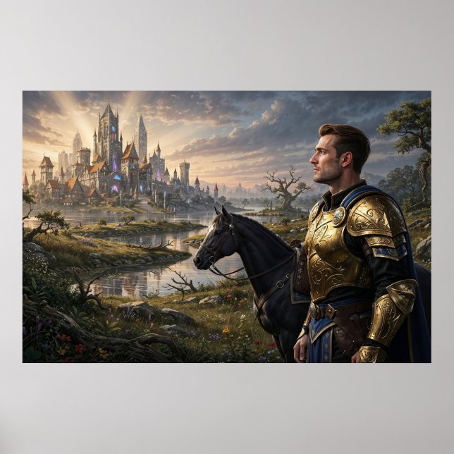 Affiche Le Paladin Voyageur (Devant)