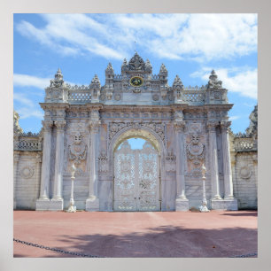 Affiche Le palais de Dolmabahçe Istanbul