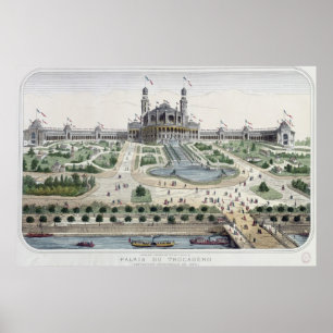 Affiche Le Palais du Trocadéro